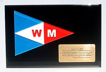 Yacht Club Burgee Sailing Trophies